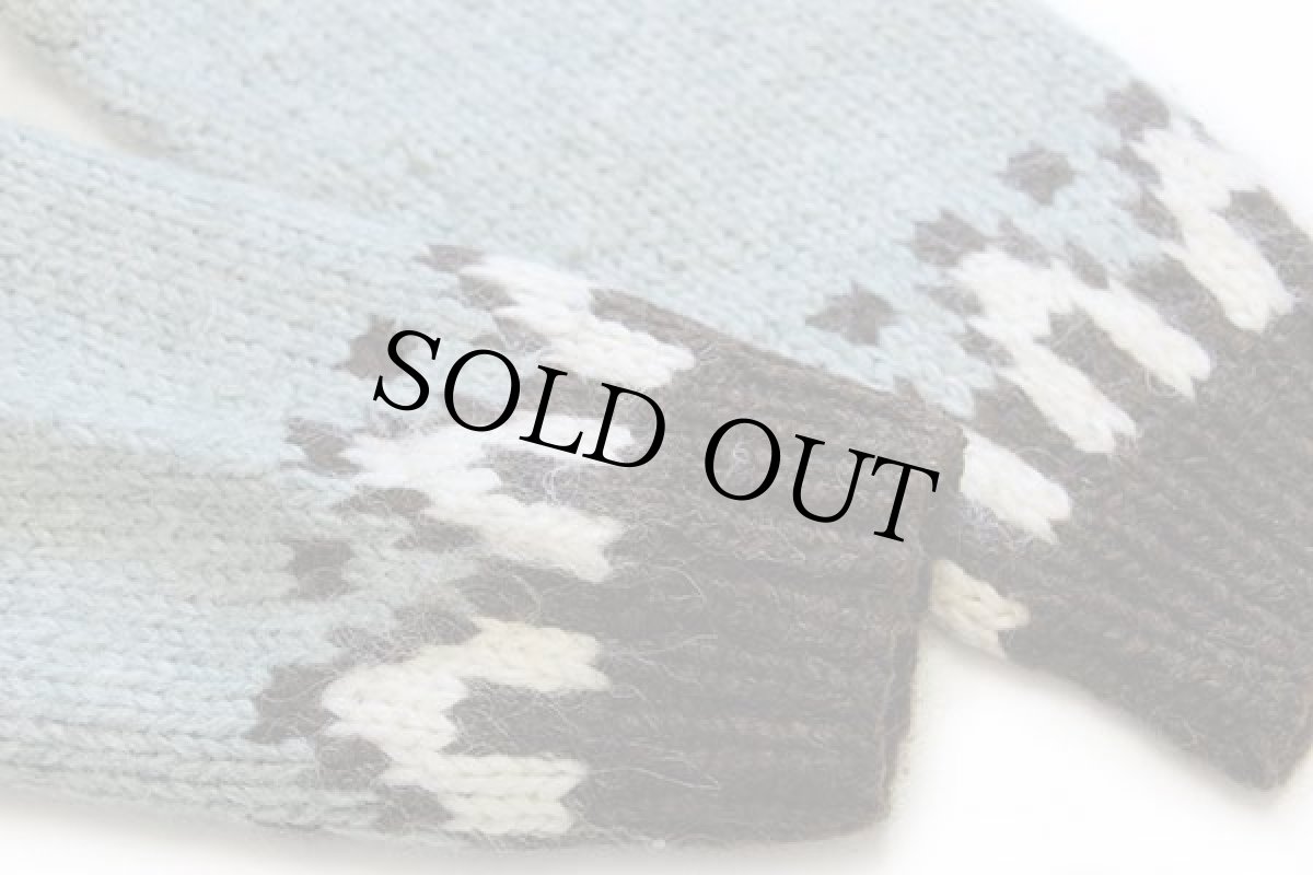 画像6: Fold Anna ハンドメイド 丸ヨーク ノルディック柄 ウールニット セーター (6)