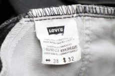 画像6: 90s カナダ製 Levi'sリーバイス 619 ブラック デニムパンツ フェード w38 L32★SDP2302 (6)