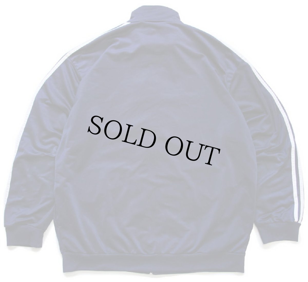 画像2: 90s adidasアディダス ロゴ刺繍 トラックジャケット 紺×白★ジャージ (2)