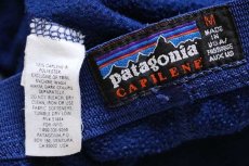 画像6: 90s USA製 patagoniaパタゴニア CAPILENEキャプリーン インナー フリースパンツ 青 M (6)