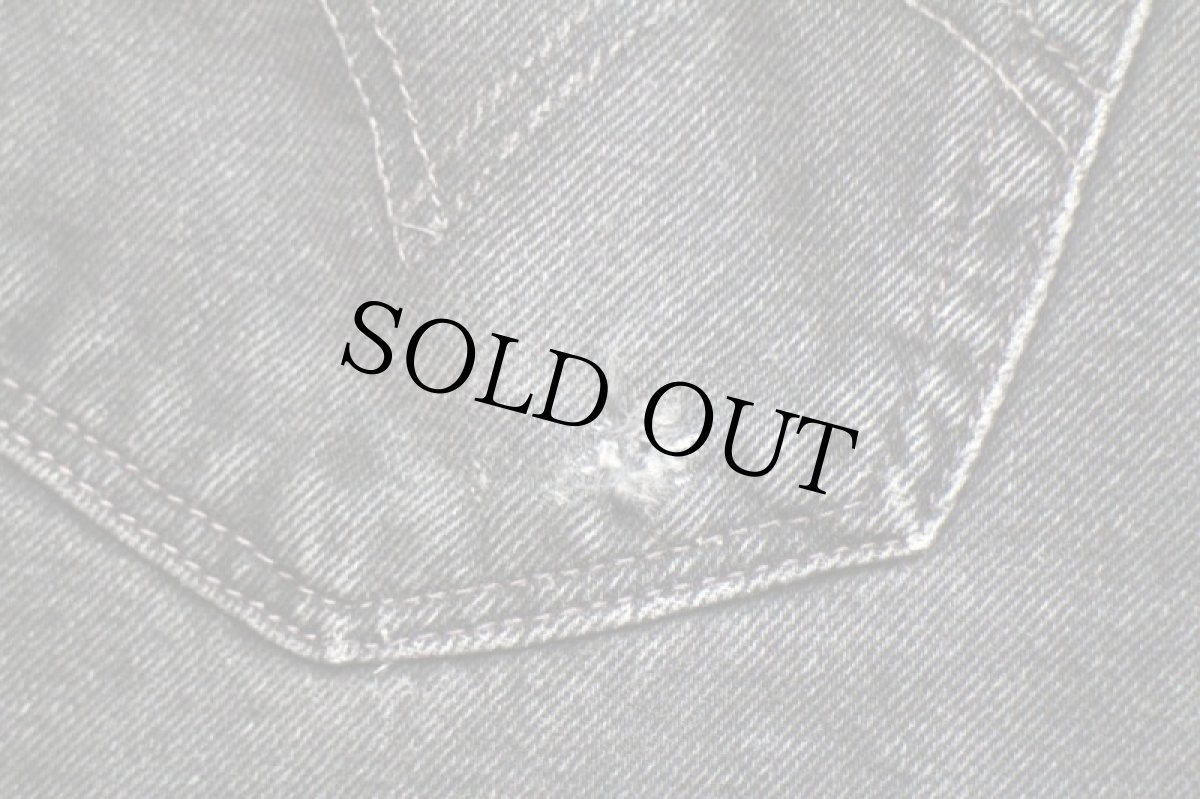 画像8: 00s USA製 Levi'sリーバイス 505 ブラック デニムパンツ w36 L32★SDP2296 (8)