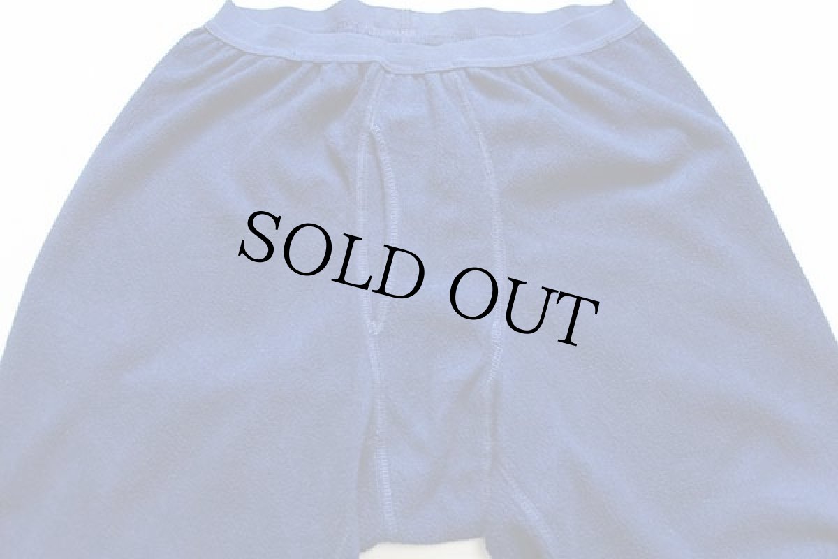 画像4: 90s USA製 patagoniaパタゴニア CAPILENEキャプリーン インナー フリースパンツ 青 M (4)