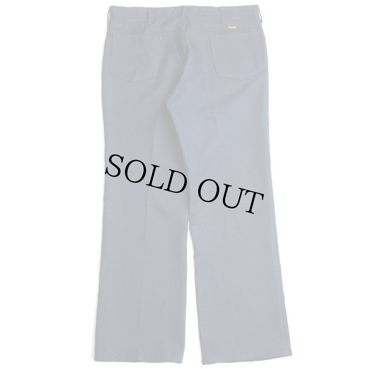 画像3: 80s USA製 Wranglerラングラー 82NV ランチャードレスジーンズ ポリエステルパンツ ネイビー w38 L30★01 スタプレ (3)