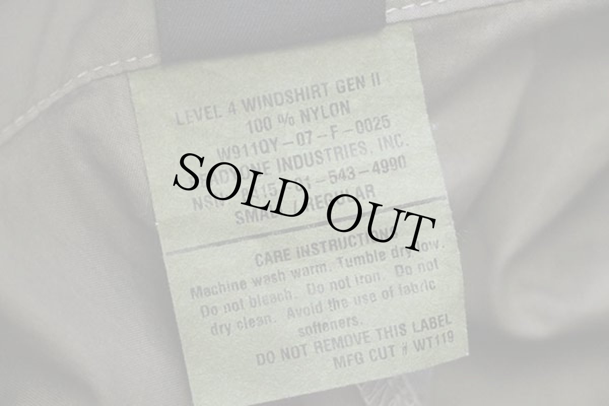 画像6: 00s 米軍 patagoniaパタゴニア MARS LEVEL4 ナイロン ウインドシャツ ジャケット アルファグリーン S-R (6)