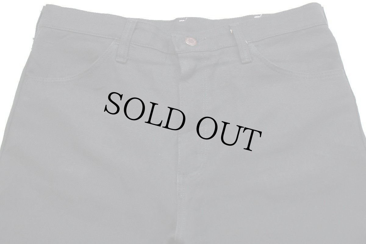 画像4: 90s USA製 Wranglerラングラー 82BK ランチャードレスジーンズ ポリエステルパンツ ブラック w36 L30★42 スタプレ (4)