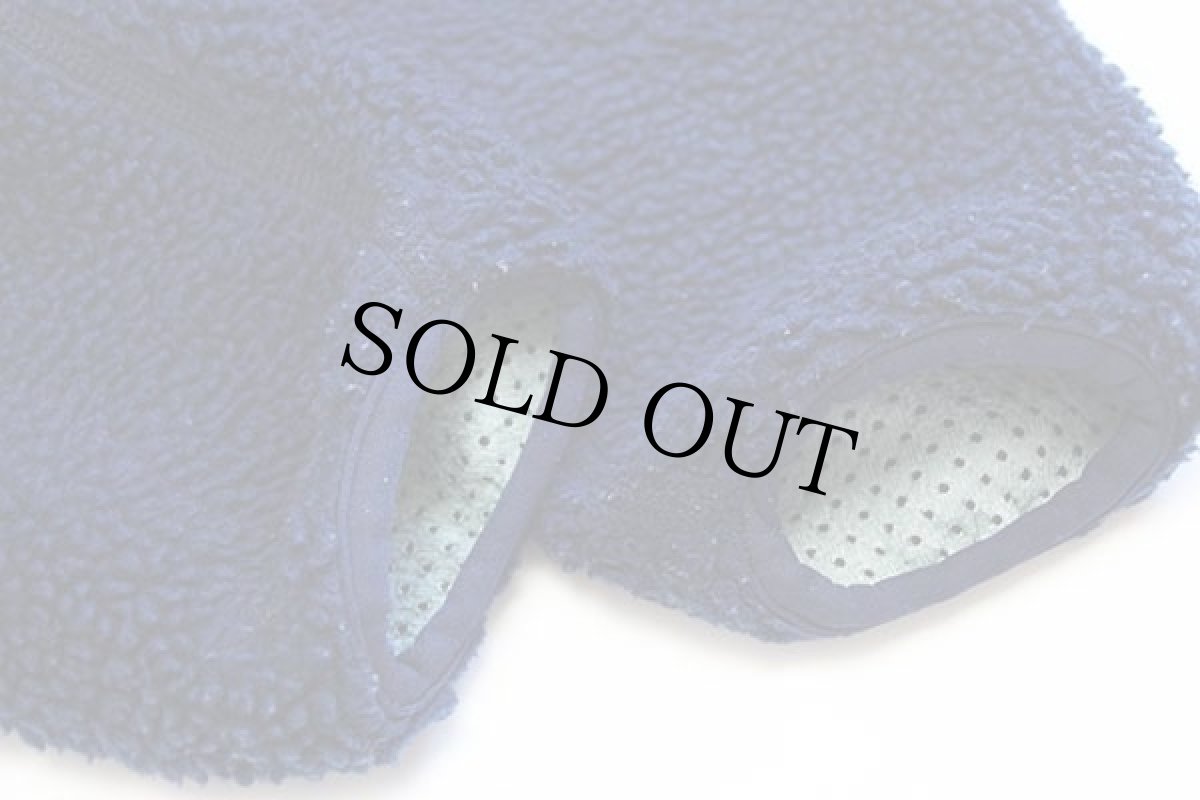 画像7: 90s USA製 patagoniaパタゴニア レトロカーディガン パイル フリースジャケット 紺 M (7)