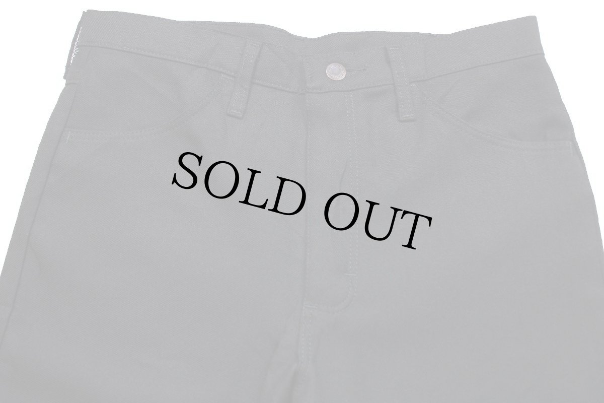 画像4: 00s メキシコ製 Wranglerラングラー 82BK ランチャードレスジーンズ ポリエステルパンツ ブラック w33 L30★50 スタプレ (4)