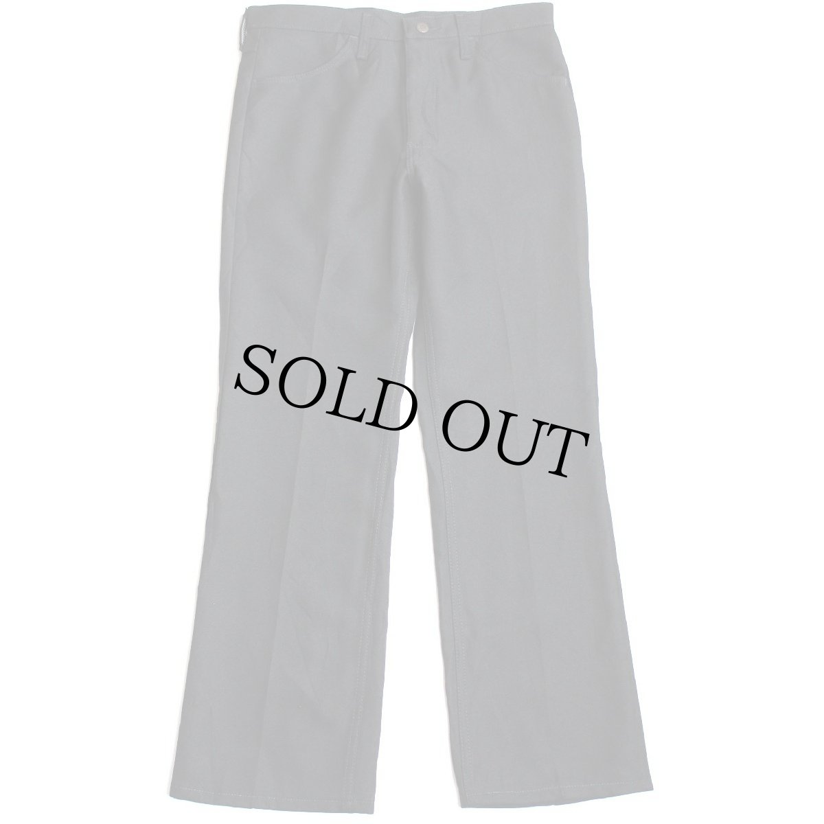 画像2: 00s メキシコ製 Wranglerラングラー 82BK ランチャードレスジーンズ ポリエステルパンツ ブラック w33 L30★50 スタプレ (2)