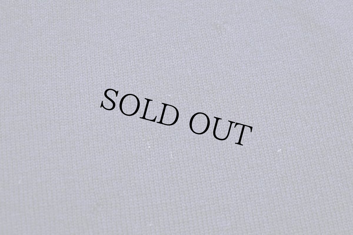 画像6: 90s フランス製 COSNER 無地 ウールニット マリンセーター 紺 XL (6)