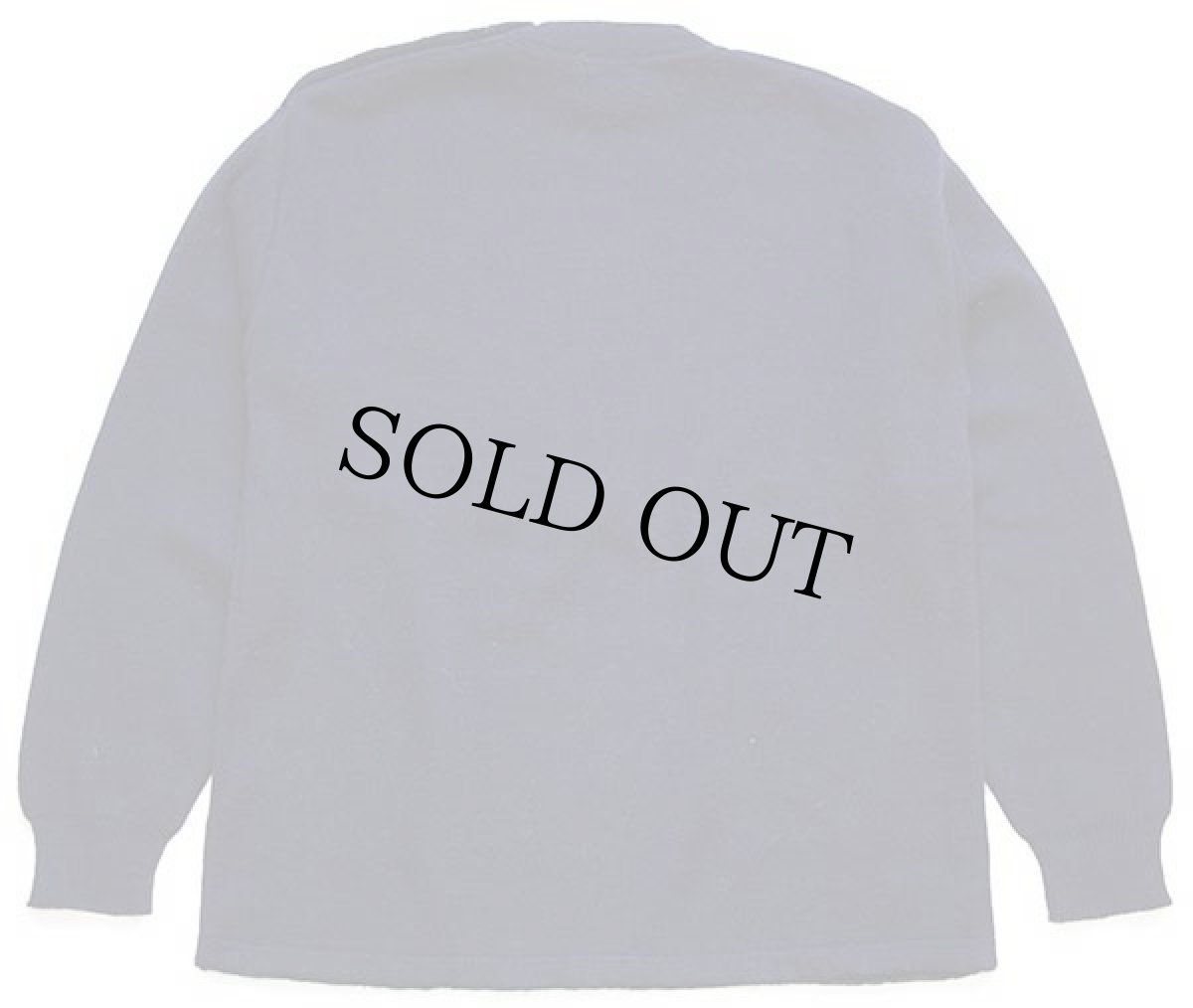 画像2: 90s フランス製 COSNER 無地 ウールニット マリンセーター 紺 XL (2)