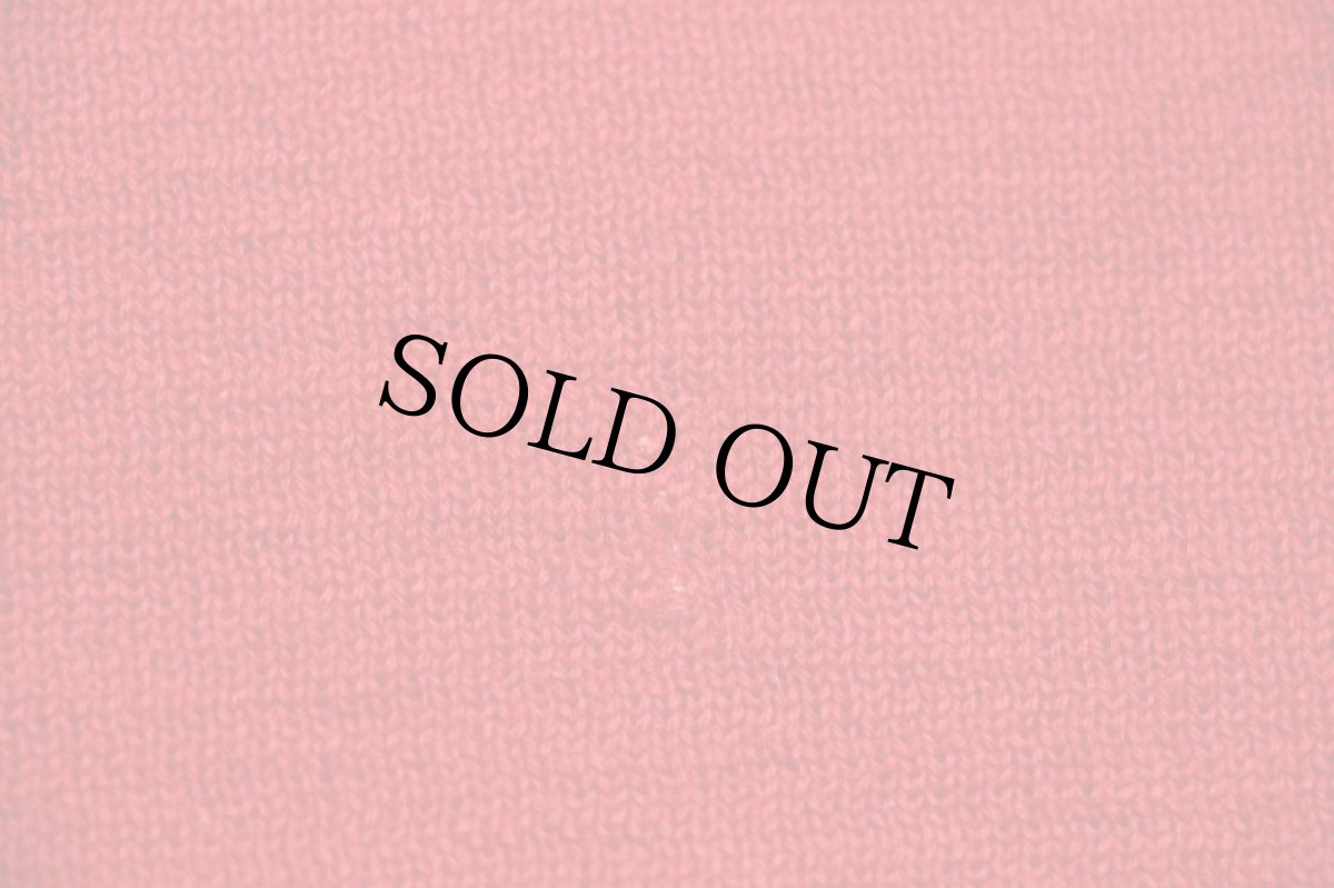 画像6: 90s フランス製 SAINT JAMESセントジェームス 無地 ウールニット マリンセーター 濃赤 L (6)