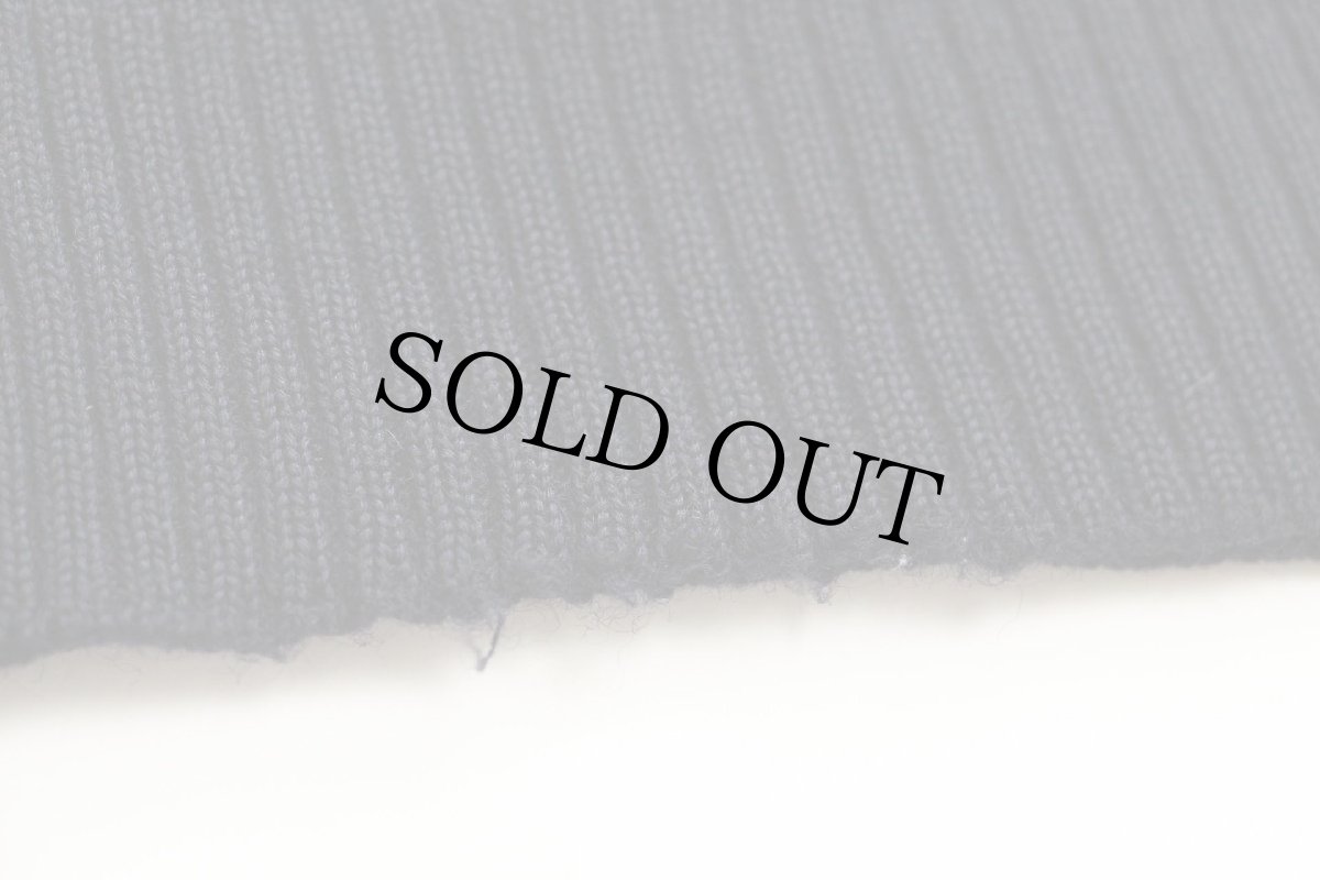 画像6: 90s フランス製 SAINT JAMESセントジェームス 無地 ウールニット マリンセーター 濃紺 XL (6)