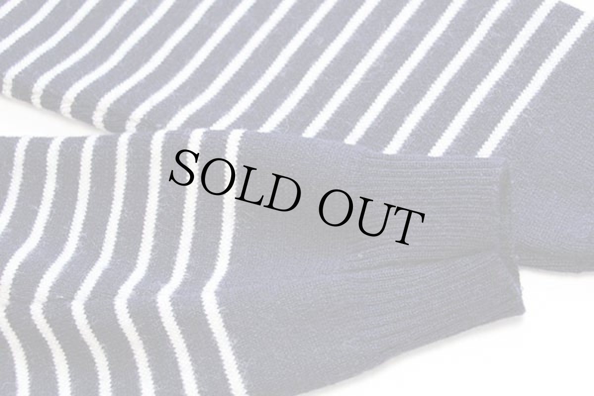 画像6: Armor-lux ボーダー ウールニット マリンセーター ネイビー×ホワイト M (6)