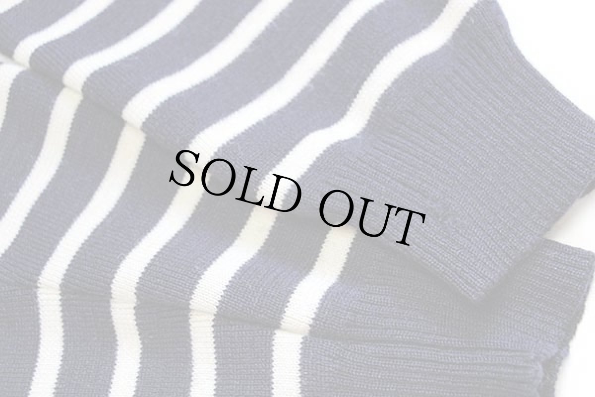 画像6: Armor-lux ボーダー ウールニット マリンセーター ネイビー×ナチュラル 4 (6)