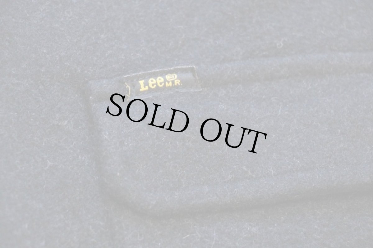 画像5: Leeリー 無地 ウール混 シャツジャケット チャコールグレー XL★ユーロ (5)