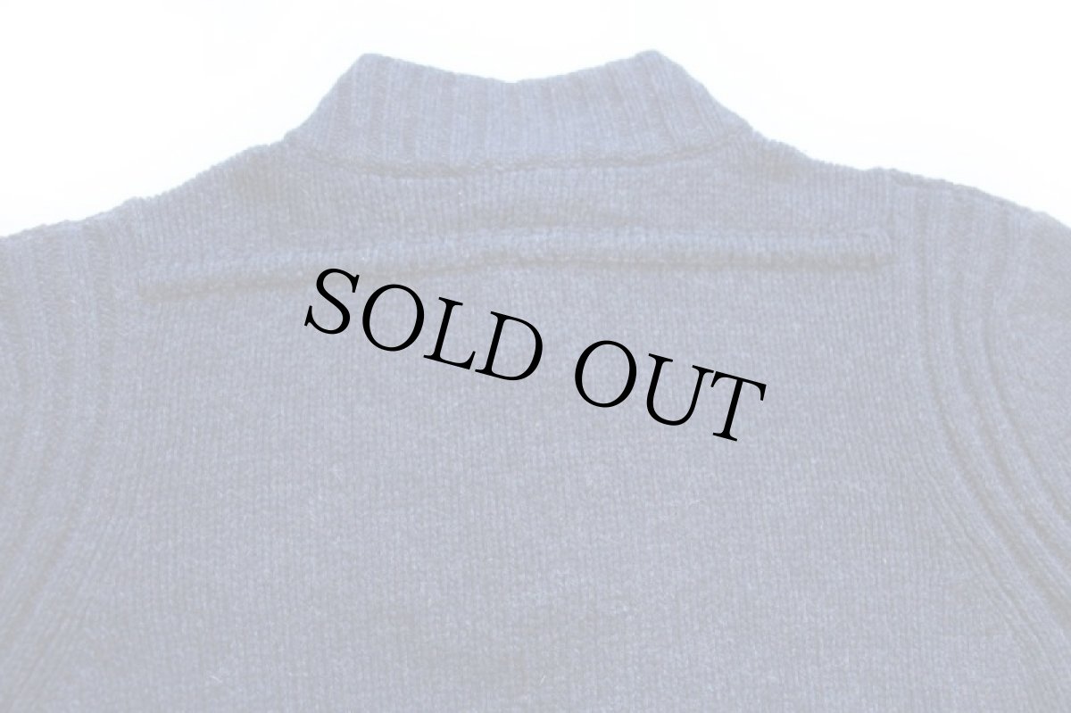 画像5: 00s patagoniaパタゴニア モックネック ラムウールニット セーター BLB M (5)