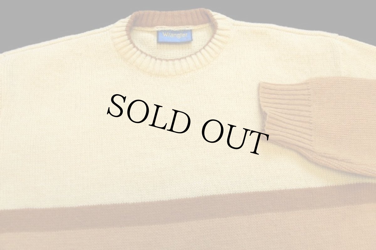 画像3: 90s イタリア製 BLUE BELL Wranglerラングラー マルチカラー アクリル×ウールニット セーター★ユーロ (3)