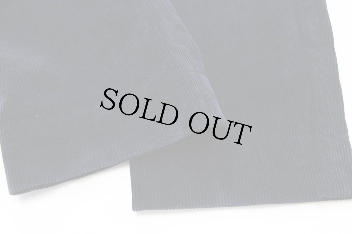 画像7: 00s ポロ ラルフローレン ツータック コットン 太畝 コーデュロイパンツ 濃紺 w34 (7)