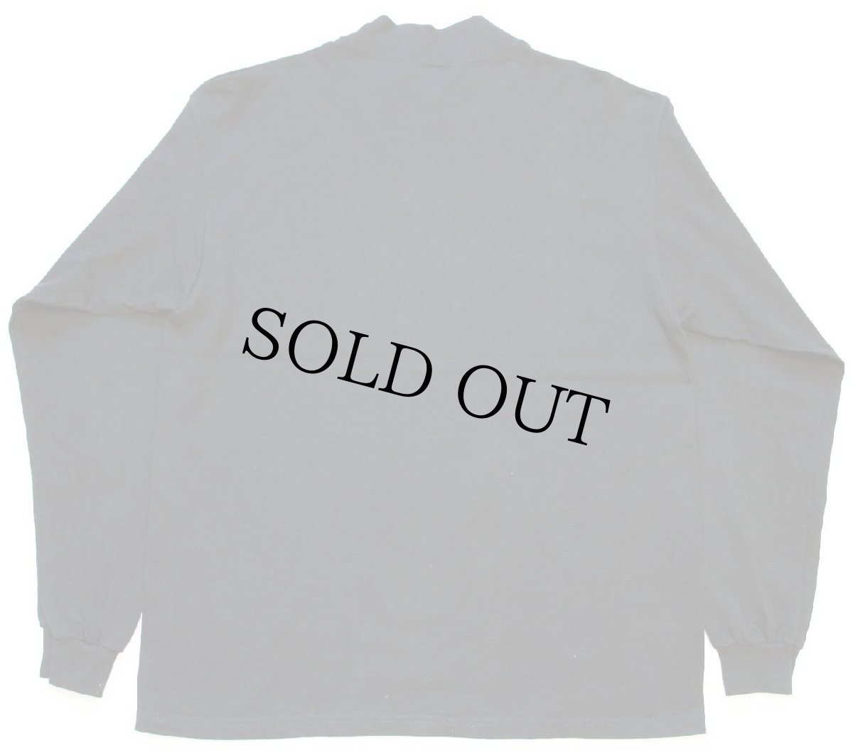 画像3: 90s Sno Fest!!! 刺繍 モックネック コットン 長袖Tシャツ 黒 L (3)