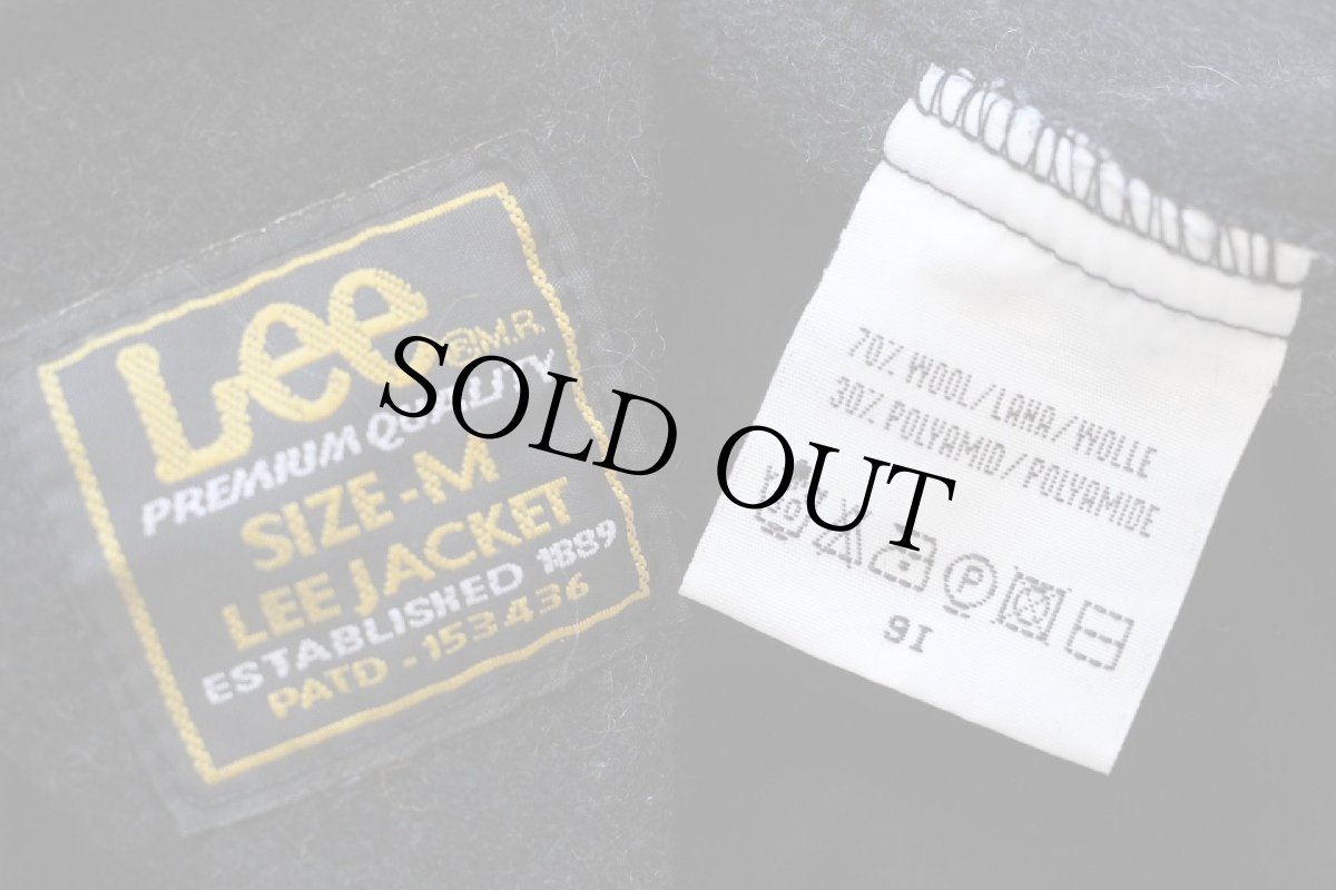 画像4: Leeリー 無地 ウール混 シャツジャケット チャコールグレー M★ユーロ (4)