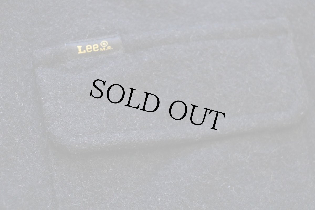 画像5: Leeリー 無地 ウール混 シャツジャケット チャコールグレー M★ユーロ (5)