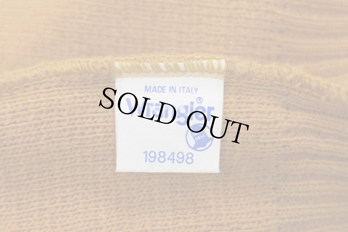 画像5: 90s イタリア製 BLUE BELL Wranglerラングラー マルチカラー アクリル×ウールニット セーター★ユーロ (5)