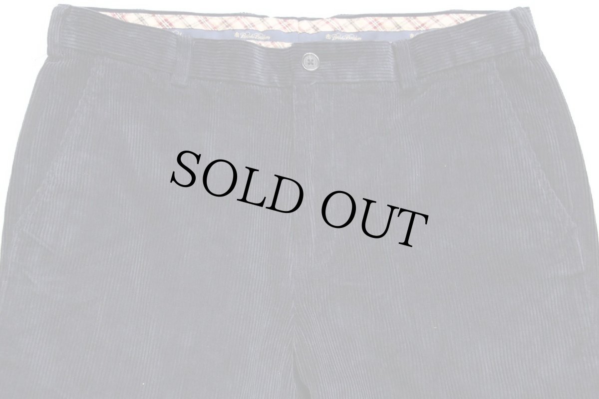 画像4: Brooks Brothersブルックスブラザーズ CLARK コットン 太畝 コーデュロイパンツ 紺 w36 L32★スラックス (4)