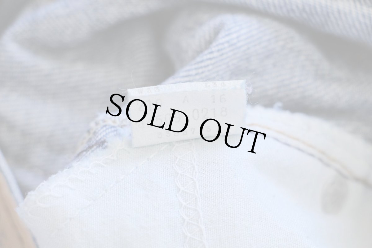 画像7: 80s USA製 Levi'sリーバイス 509 ペンキ飛び デニムパンツ w33 L34 (7)