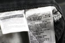 画像6: Levi'sリーバイス 505 ブラック デニムパンツ ペンキ飛び w29 L32★SDP2342 (6)