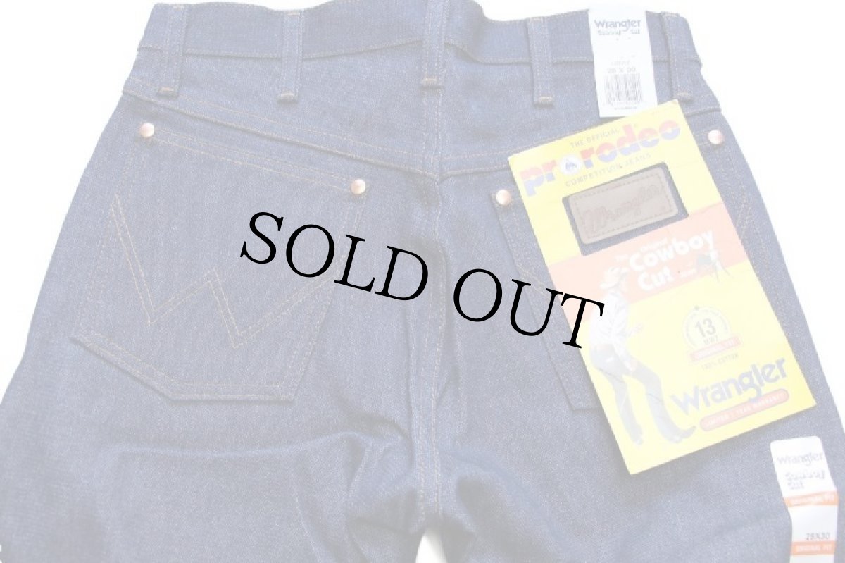 画像5: デッドストック★00s メキシコ製 Wranglerラングラー 13MWZ デニムパンツ w28 L30 (5)