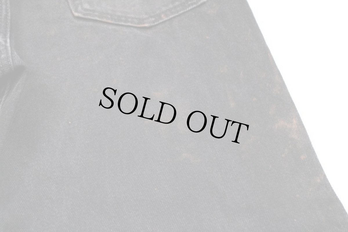 画像9: 00s メキシコ製 Levi'sリーバイス 505 ブラック デニムパンツ ペンキ飛び w34 L30★SDP2319 (9)