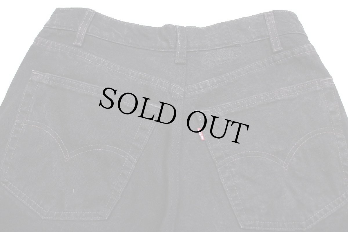 画像5: 90s USA製 Levi'sリーバイス ブラック デニムパンツ カスタム w34★SDP2326 (5)