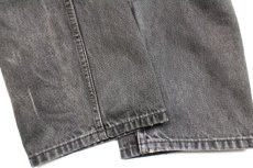 画像7: Levi'sリーバイス 505 パッチワーク リペア ブラック デニムパンツ w38 L30★SDP2350 (7)