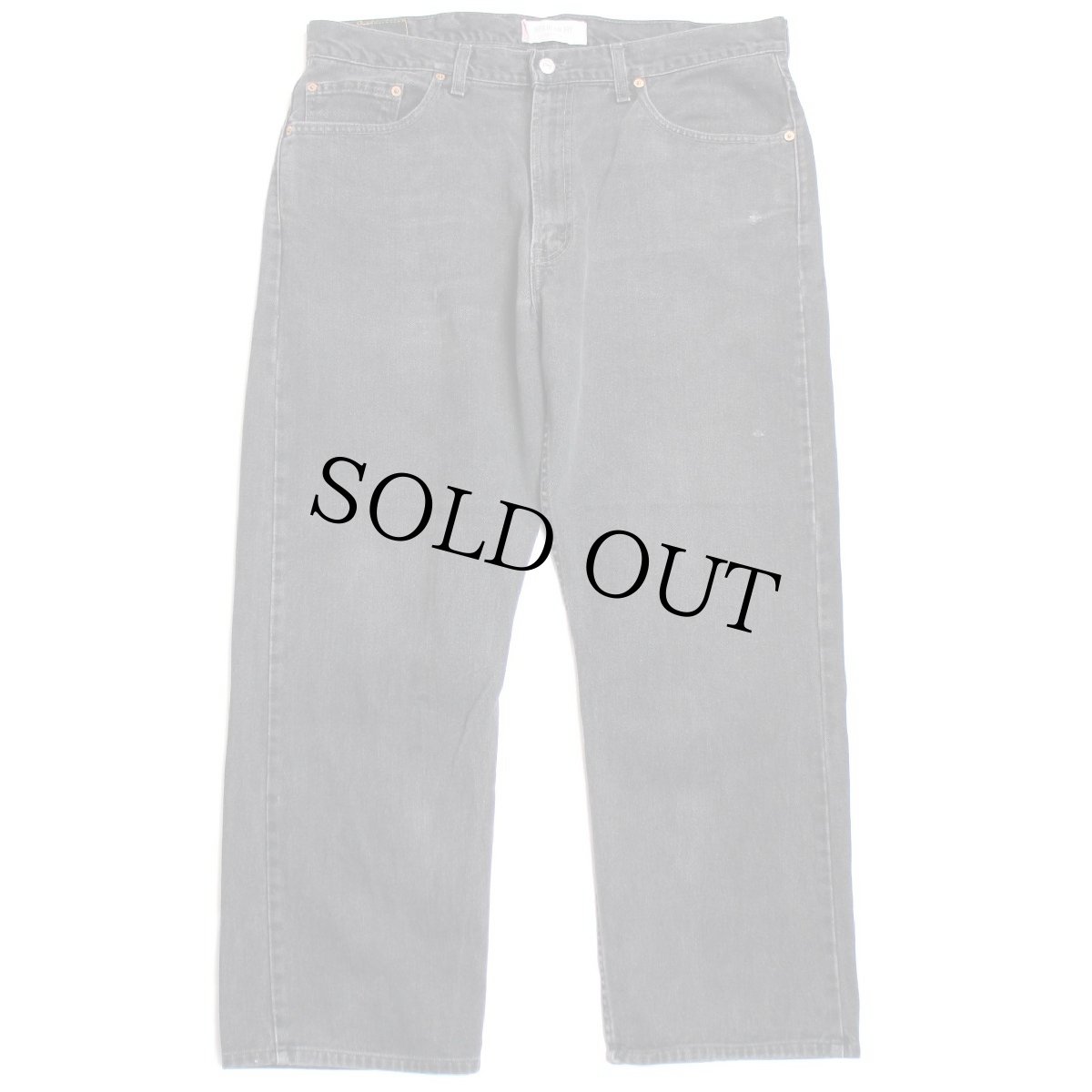 画像2: 00s カナダ製 Levi'sリーバイス 505 ブラック デニムパンツ w38★SDP2364 (2)