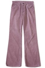 画像2: 80s USA製 Levi'sリーバイス 517 コーデュロイパンツ ラベンダー w29★ブーツカット (2)