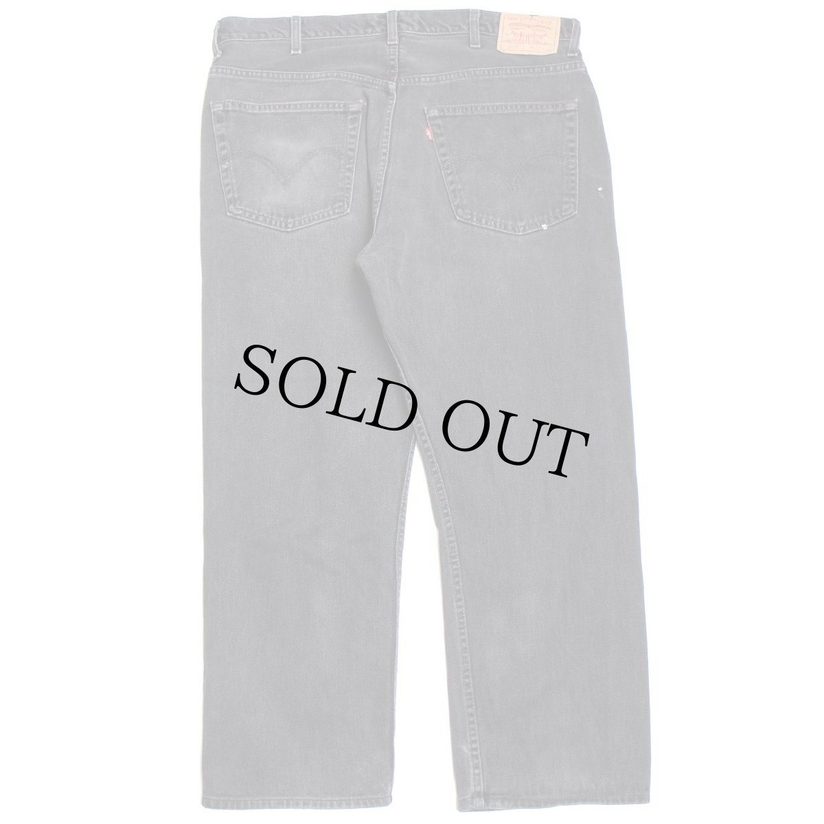 画像3: 00s カナダ製 Levi'sリーバイス 505 ブラック デニムパンツ w38★SDP2364 (3)