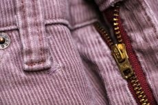 画像7: 80s USA製 Levi'sリーバイス 517 コーデュロイパンツ ラベンダー w29★ブーツカット (7)