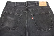 画像5: 00s カナダ製 Levi'sリーバイス 505 ブラック デニムパンツ w38★SDP2364 (5)