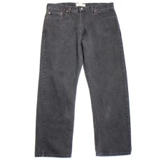 画像2: 00s カナダ製 Levi'sリーバイス 505 ブラック デニムパンツ w38 L30★SDP2349 (2)