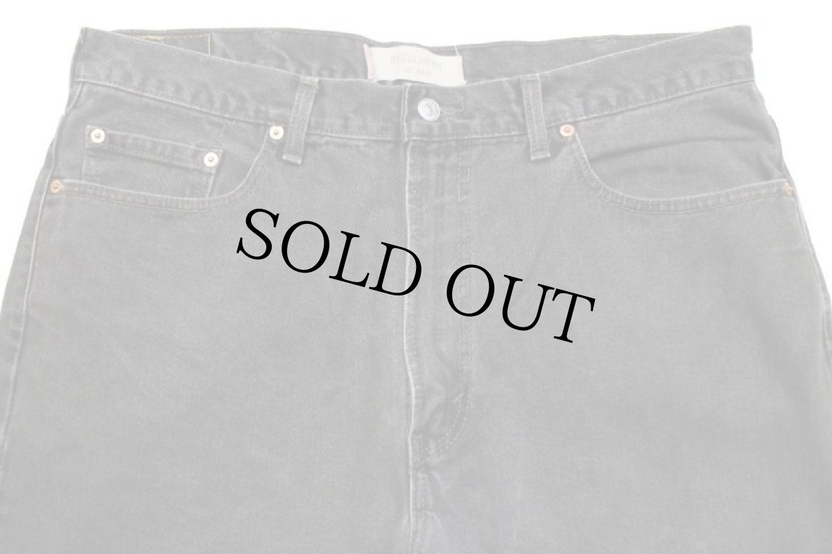 画像4: 00s カナダ製 Levi'sリーバイス 505 ブラック デニムパンツ w38 L30★SDP2349 (4)