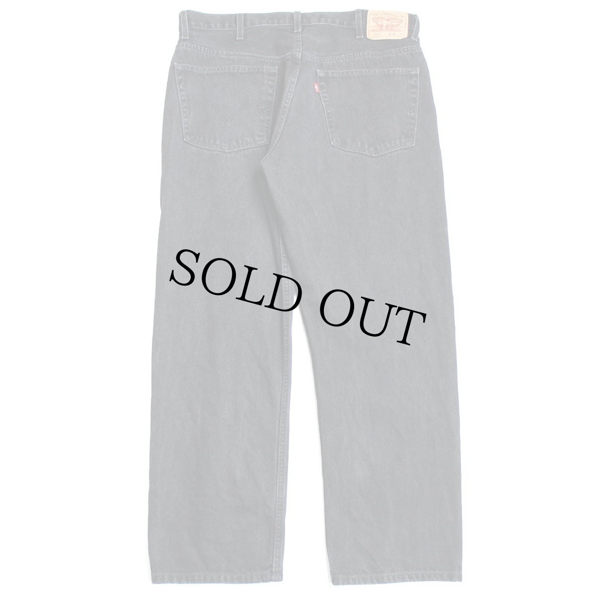 画像3: 00s Levi'sリーバイス 505 ブラック デニムパンツ w38 L30★SDP2368 (3)