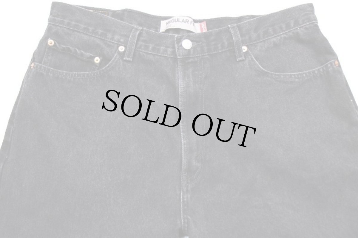 画像4: 00s Levi'sリーバイス 505 ブラック デニムパンツ w38 L30★SDP2368 (4)