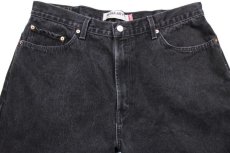 画像4: 00s Levi'sリーバイス 505 ブラック デニムパンツ w38 L30★SDP2368 (4)