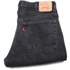 画像1: 00s Levi'sリーバイス 505 ブラック デニムパンツ w38 L30★SDP2368 (1)
