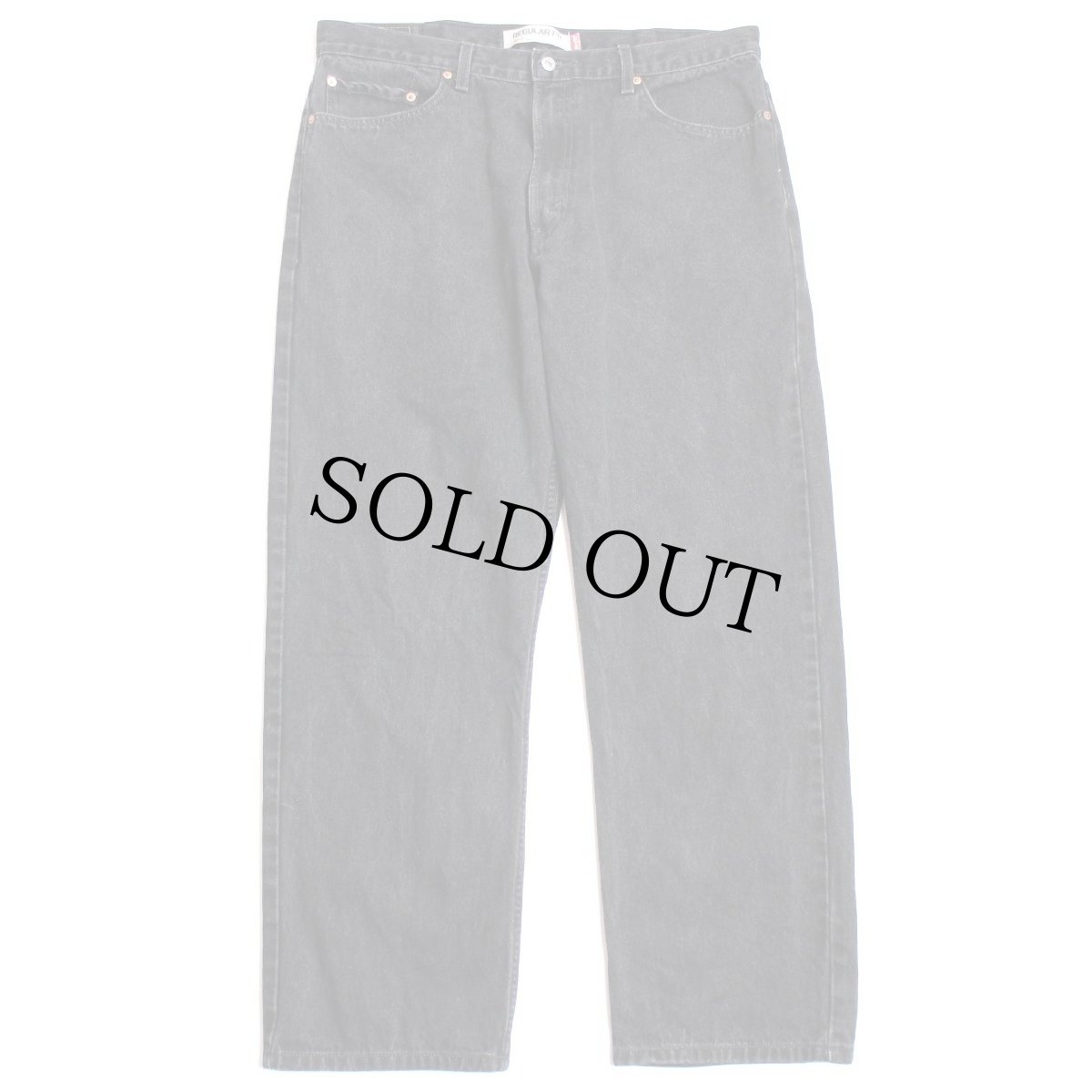 画像2: 00s Levi'sリーバイス 505 ブラック デニムパンツ w38 L30★SDP2368 (2)