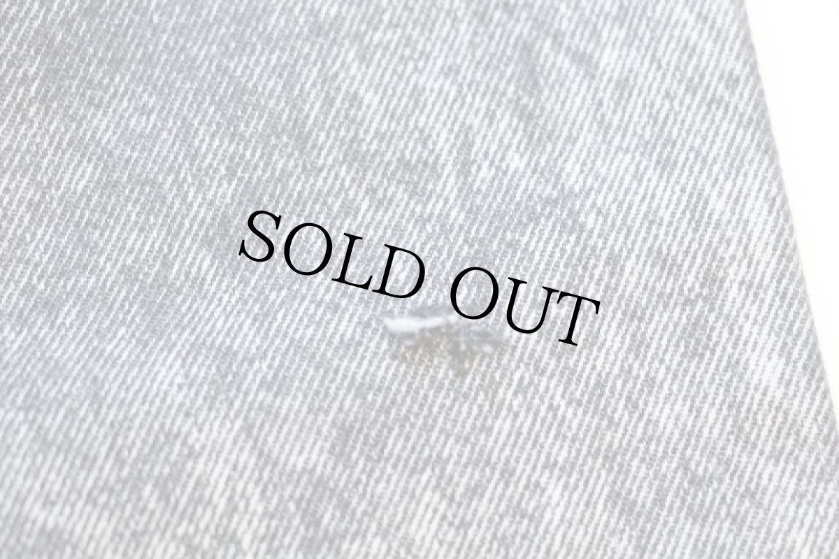 画像9: 90s USA製 Levi'sリーバイス 550 ケミカルウォッシュ ブラック デニムパンツ w30 L32★アシッド (9)