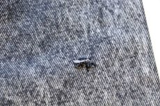 画像9: 90s USA製 Levi'sリーバイス 550 ケミカルウォッシュ ブラック デニムパンツ w30 L32★アシッド (9)