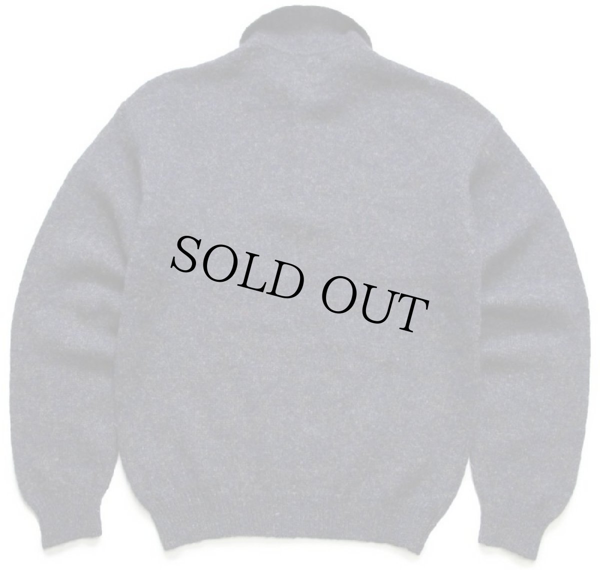 画像2: 80s イタリア製 Levi'sリーバイス アーガイル柄 襟付き ウールニット セーター ネイビー ミックス S★ポロシャツ ユーロ (2)