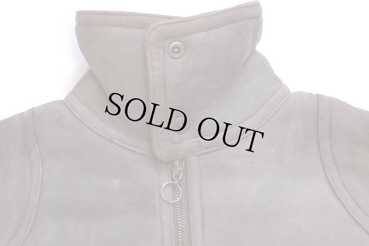 画像3: ELEGANT JOSEPH LEVY ラムスキン リアル ムートンジャケット ココア M (3)