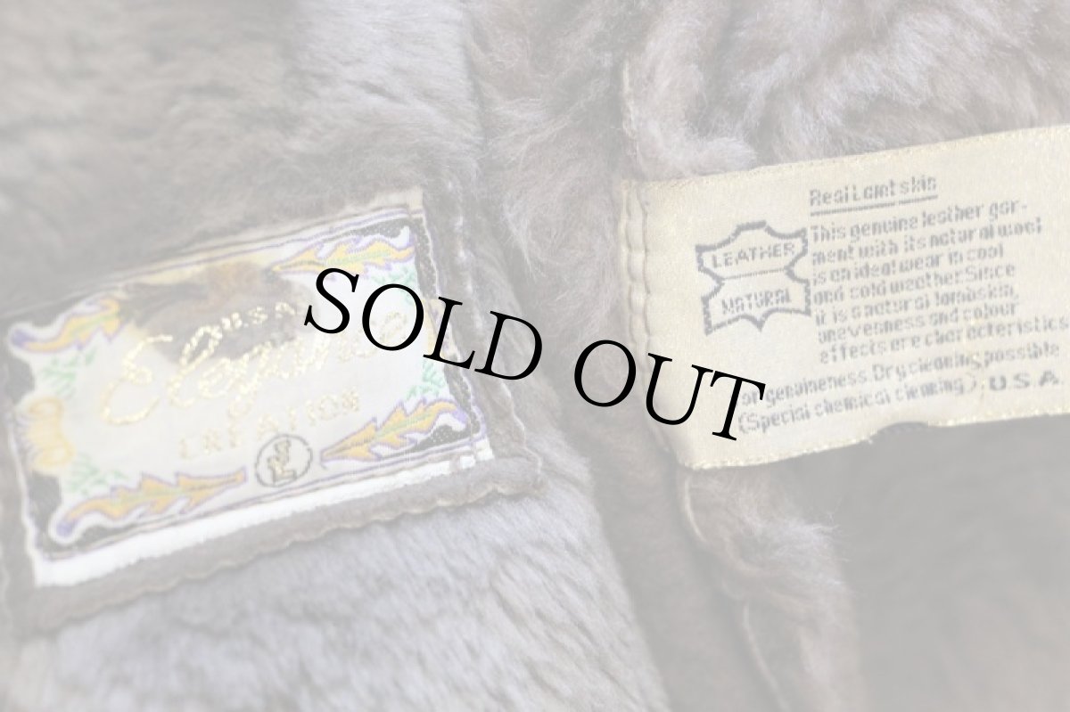 画像5: ELEGANT JOSEPH LEVY ラムスキン リアル ムートンジャケット ココア M (5)